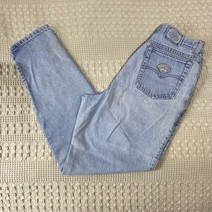 VINTAGE 80s Levis Native Blue Women’s Mom Jeans Made in USA Size 14